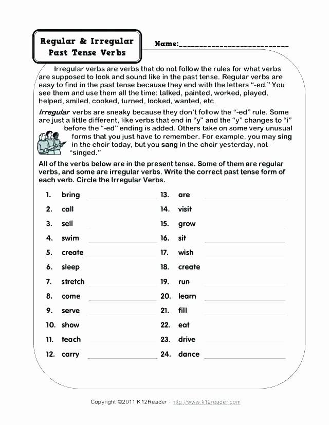 Principal Parts Of Verbs Worksheets Fresh About This Worksheet Subject Verb Agreement Exercise 1