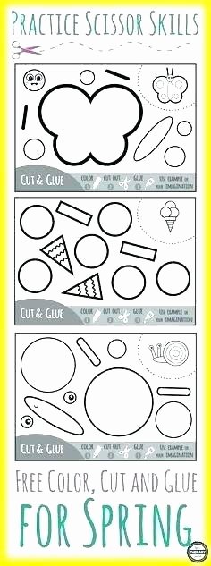 Printable Cut and Paste Worksheets Free Printable Cut and Paste Worksheets Munity Helpers