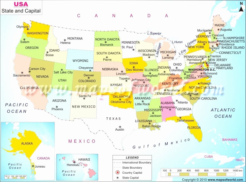Printable State Capitals Quiz Us Map Printable United States Maps Outline and Capitals