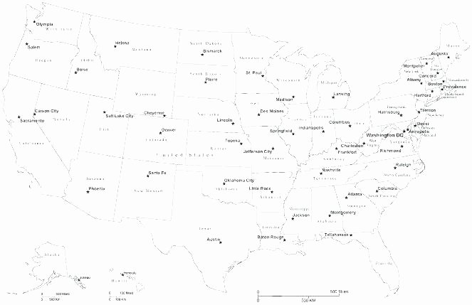 Printable State Capitals Quiz Usa States Map Printable – Jonathanking