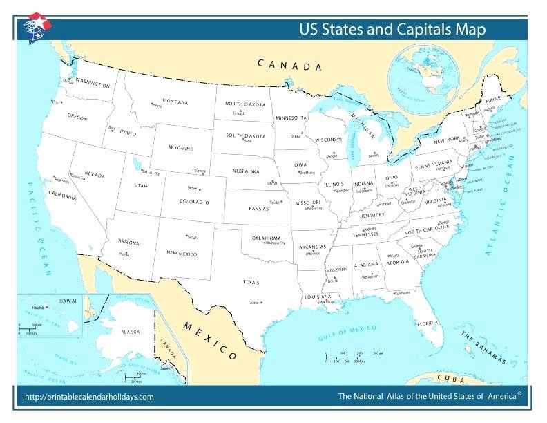Printable States and Capitals Quiz Texpertis