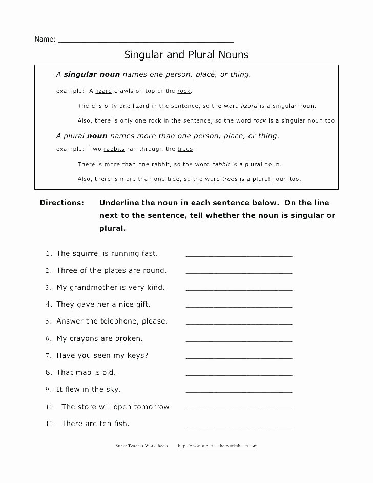Pronoun Worksheet for 2nd Grade Free Pronoun Worksheets