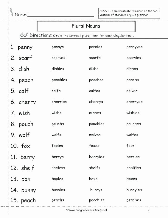 Pronoun Worksheets 2nd Grade Present Tense Worksheets for Grade 2 Image Result About