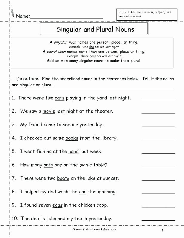 Pronoun Worksheets for 2nd Graders Pronoun Worksheets First Grade – Odmartlifestyle