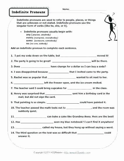 Pronoun Worksheets Second Grade Worksheets On Pronoun – butterbeebetty
