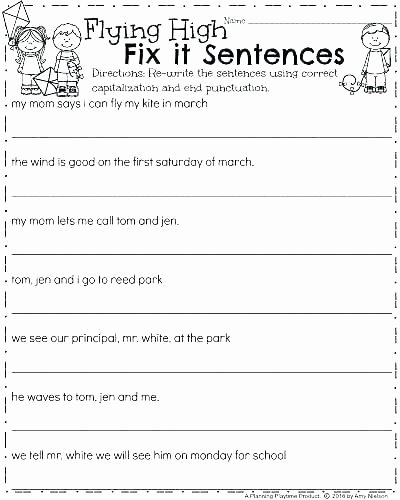 Quotation Worksheets 4th Grade Punctuation Worksheets Paragraph for Grade 1 Math Ma