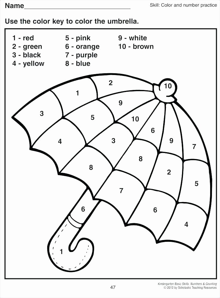 Rainbow Fish Worksheets Beautiful Winnie the Pooh Color by Number – Yggs