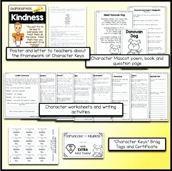 Random Acts Of Kindness Worksheets Character Education Kindness Worksheets and Activities