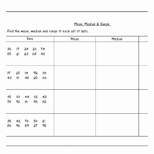 Range Mode Median Worksheets Mean Range Mode Median Worksheets – originalpatriots