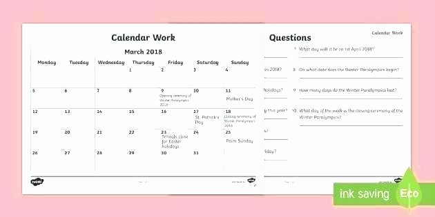 Reading A Calendar Worksheets Teaching Calendar Skills Grade Calendar Worksheets 3rd Grade