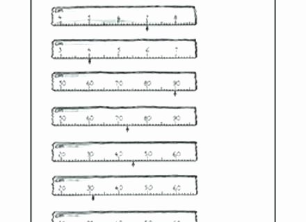 Reading A Ruler Worksheet Answers Reading A Tape Measure Worksheet Answers Design Metric