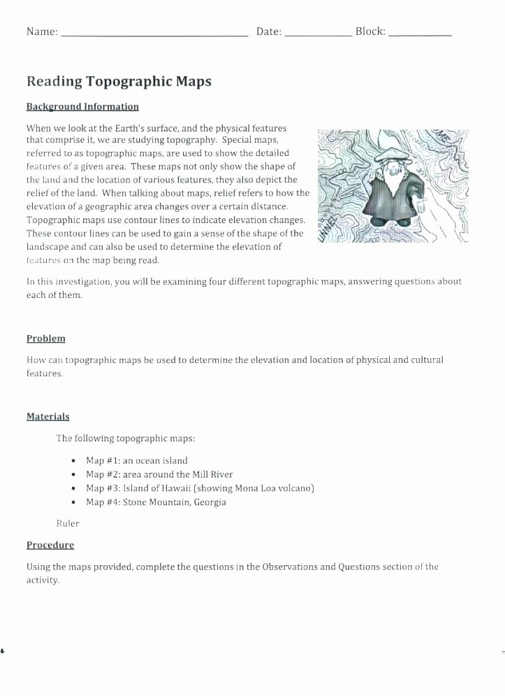 topographic map reading worksheet answers also free printable topographic map reading worksheet answers also free printable topographic map worksheets full size of reading worksheet meiosis reading co