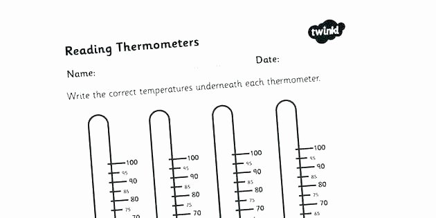 Reading A Scale Worksheet Blank thermometer Worksheet – Peacer