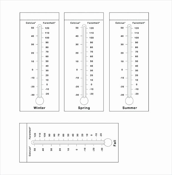 Reading A thermometer Worksheet thermometer Blank Template – Anointedarray