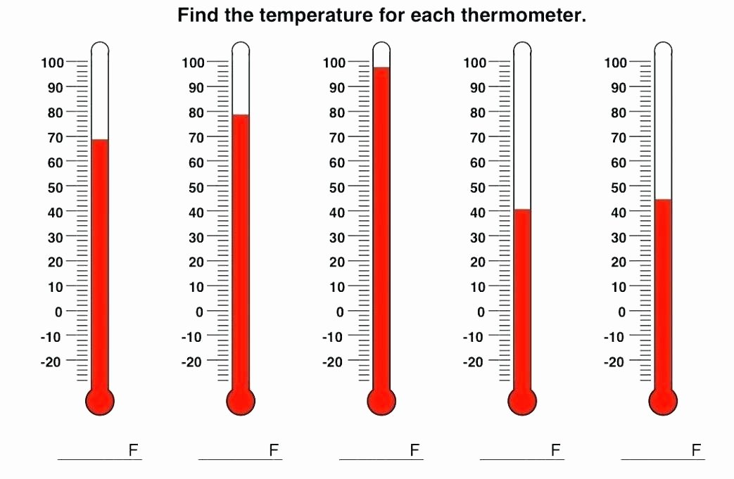 Reading A thermometer Worksheet thermometer Worksheets – Uasporting