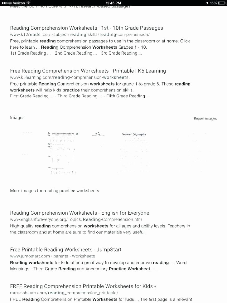 Reading Comprehension Worksheets 6th Grade Grade Reading Prehension Worksheets 6th Pdf Science