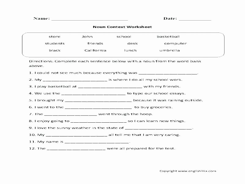 Reading In Context Worksheets Word Choice Worksheets