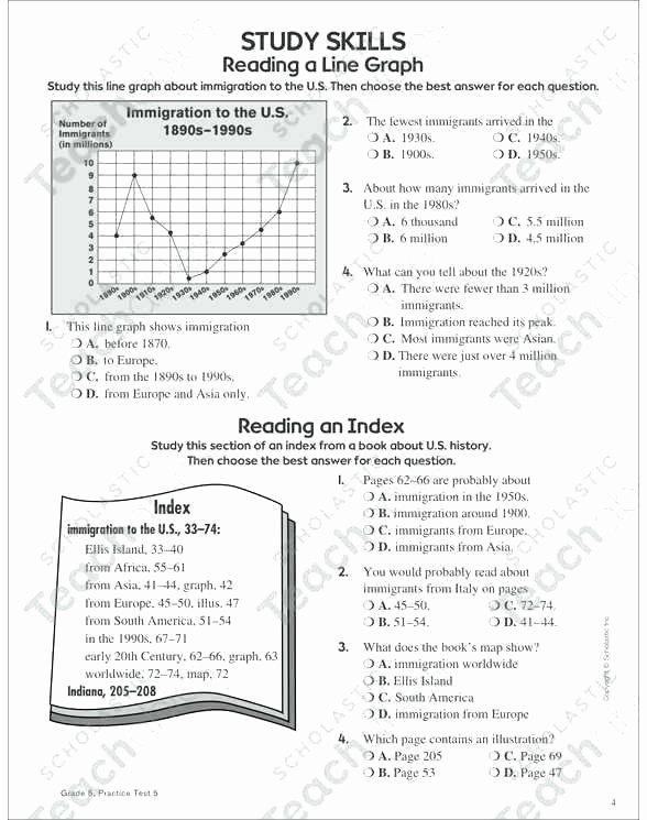Reading Worksheets 5th Grade Free Science Worksheets for 5th Grade