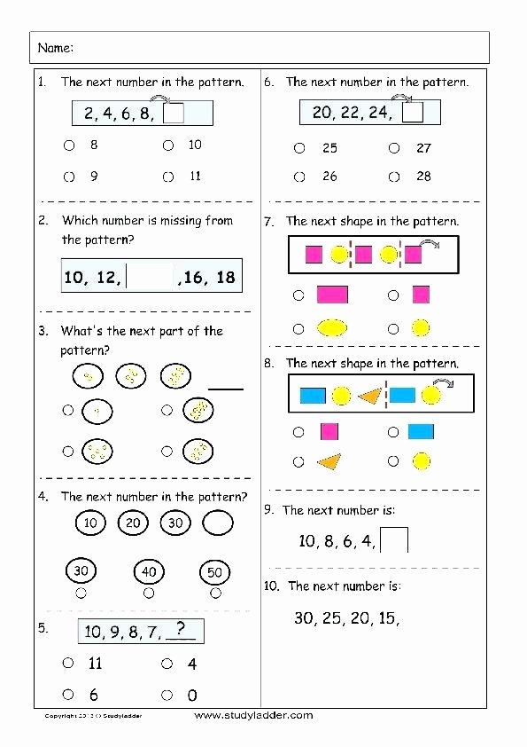 Reasoning Worksheets for Grade 1 Inspirational Grade 10 Math Algebra Worksheets – Spieleaffefo