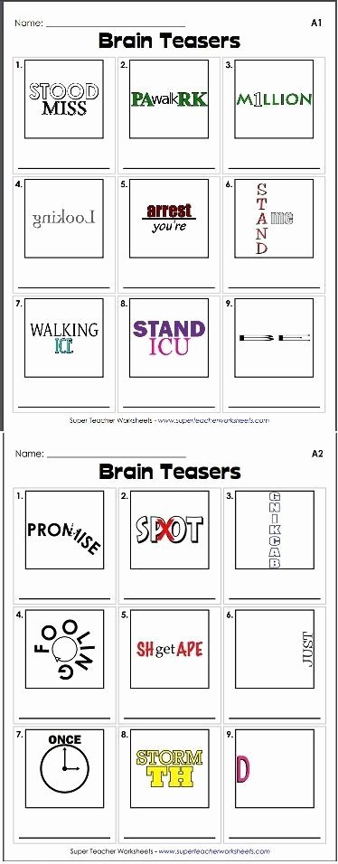 Rebus Brain Teasers Printable Check Out Our Collection Of Brain Teasers Like This Rebus