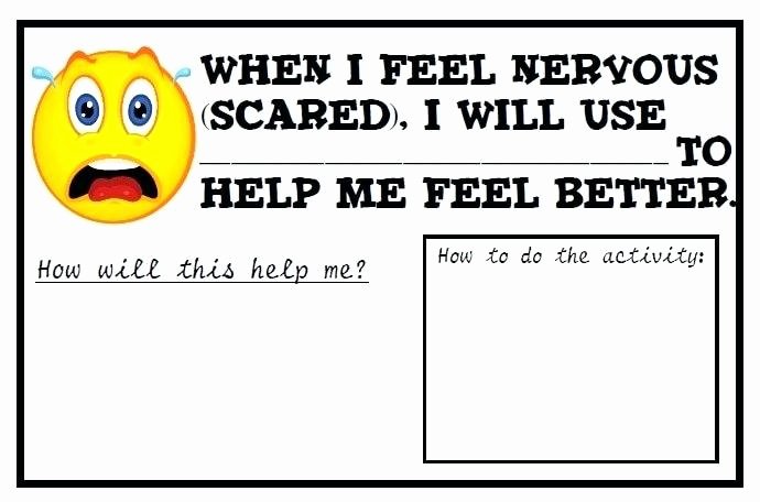 Recognizing Emotions Worksheets Identifying and Expressing Feelings Elementary School