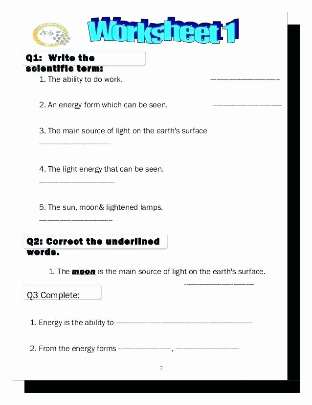 Recycling Worksheets for Middle School Air Pollution Worksheets for Middle School Water