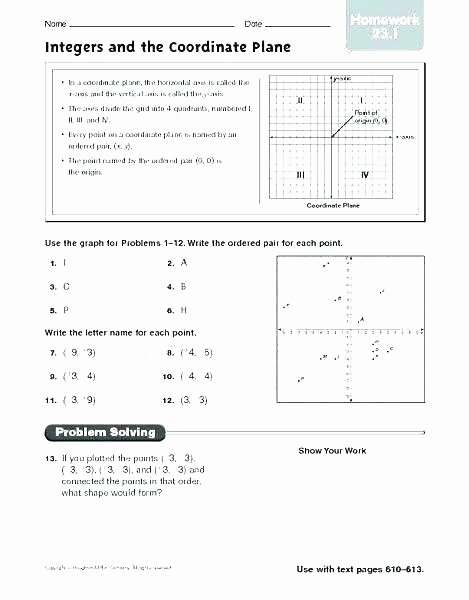 Reflection Geometry Worksheet Everyday Math Worksheets Grade Math Worksheets