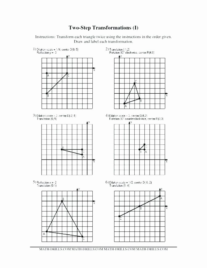 Reflection Geometry Worksheet Geometry Transformation Worksheets – Uasporting