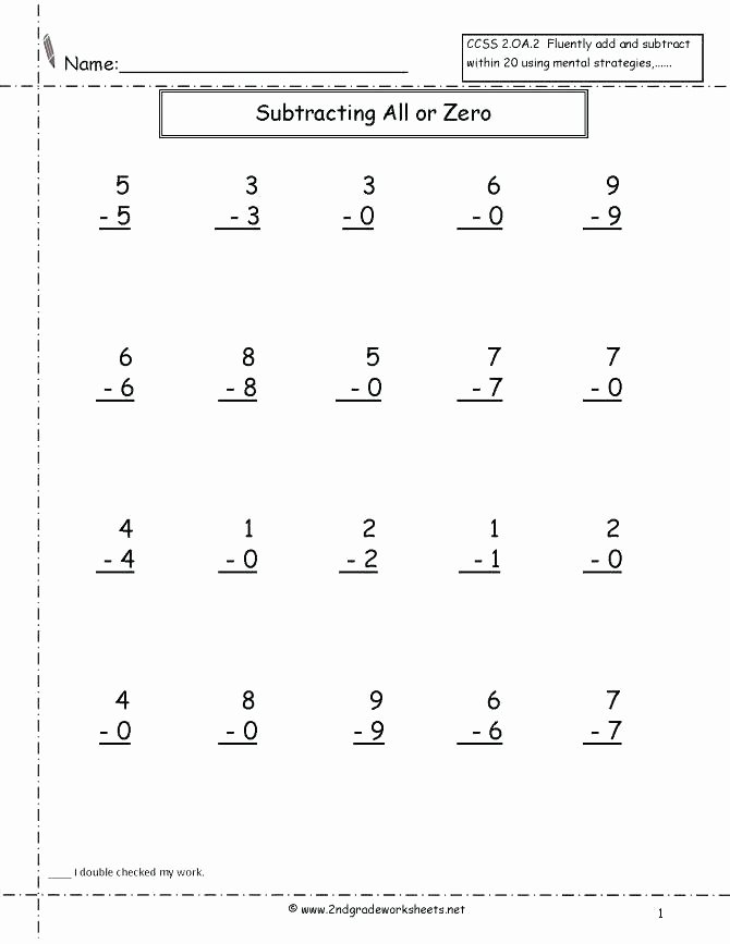 Regrouping Subtraction Worksheets 3rd Grade Subtraction Worksheets No Regrouping