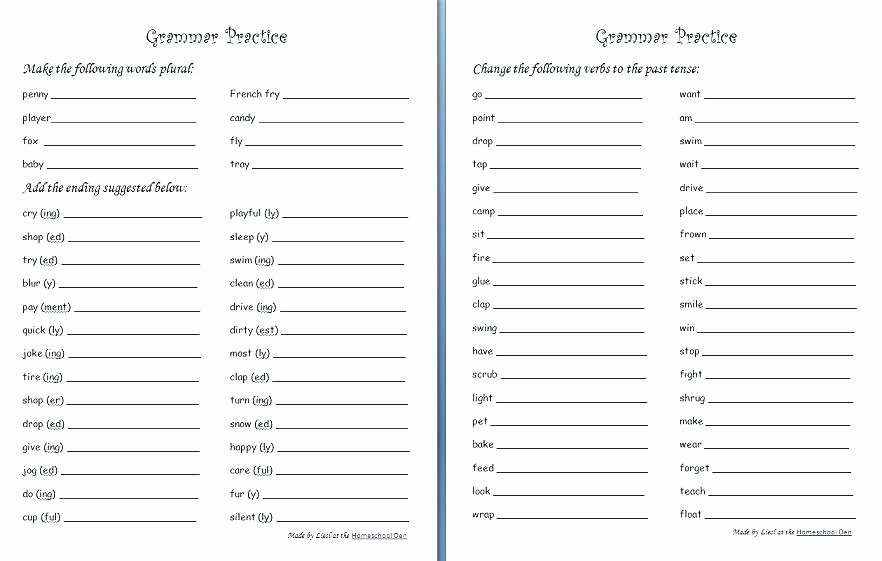 Regular Past Tense Verb Worksheets Regular Past Tense Verbs Worksheets