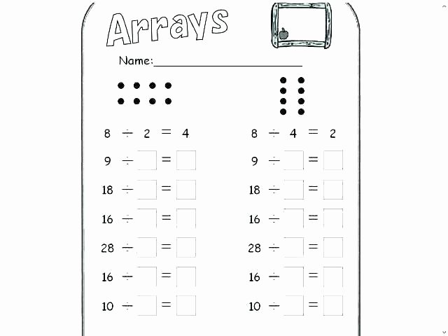 Repeated Addition Worksheets 2nd Grade Repeated Addition Worksheets for 2nd Grade