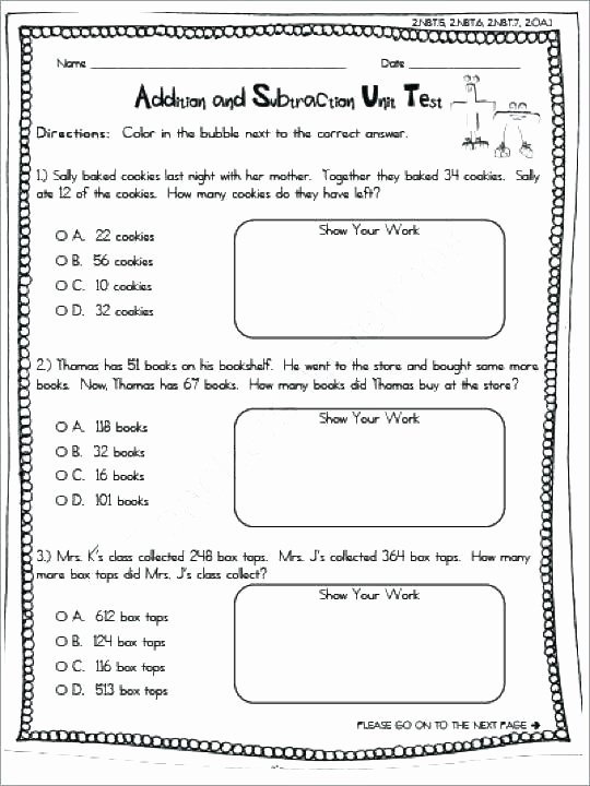 Repeated Addition Worksheets 2nd Grade Second Grade Math Worksheets for Free