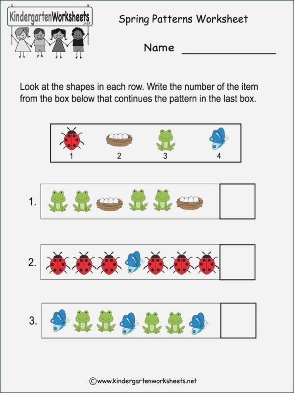 Repeating Patterns Worksheets Pattern Worksheets