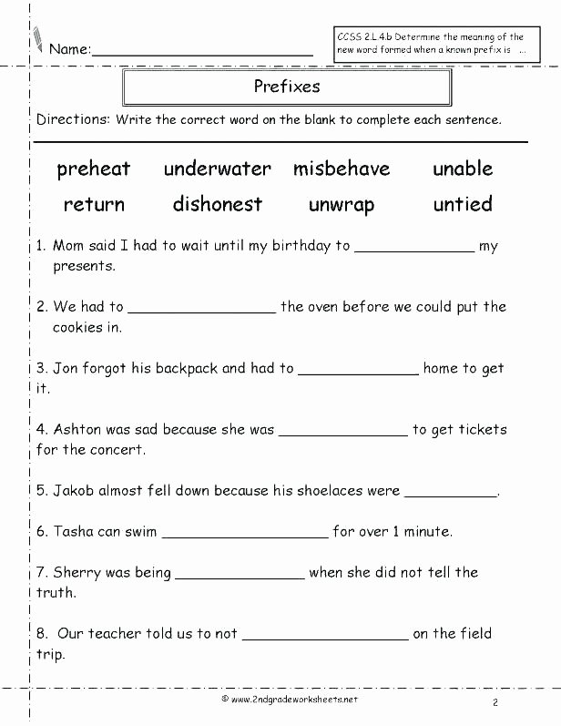 Root Words Worksheet 2nd Grade Grade Root Words Worksheets and Word Roots Prefix Suffix