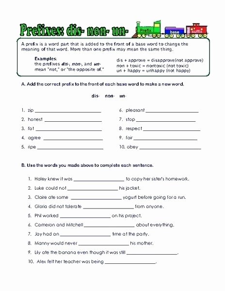 Root Words Worksheet 5th Grade Prefix and Root Word Worksheets