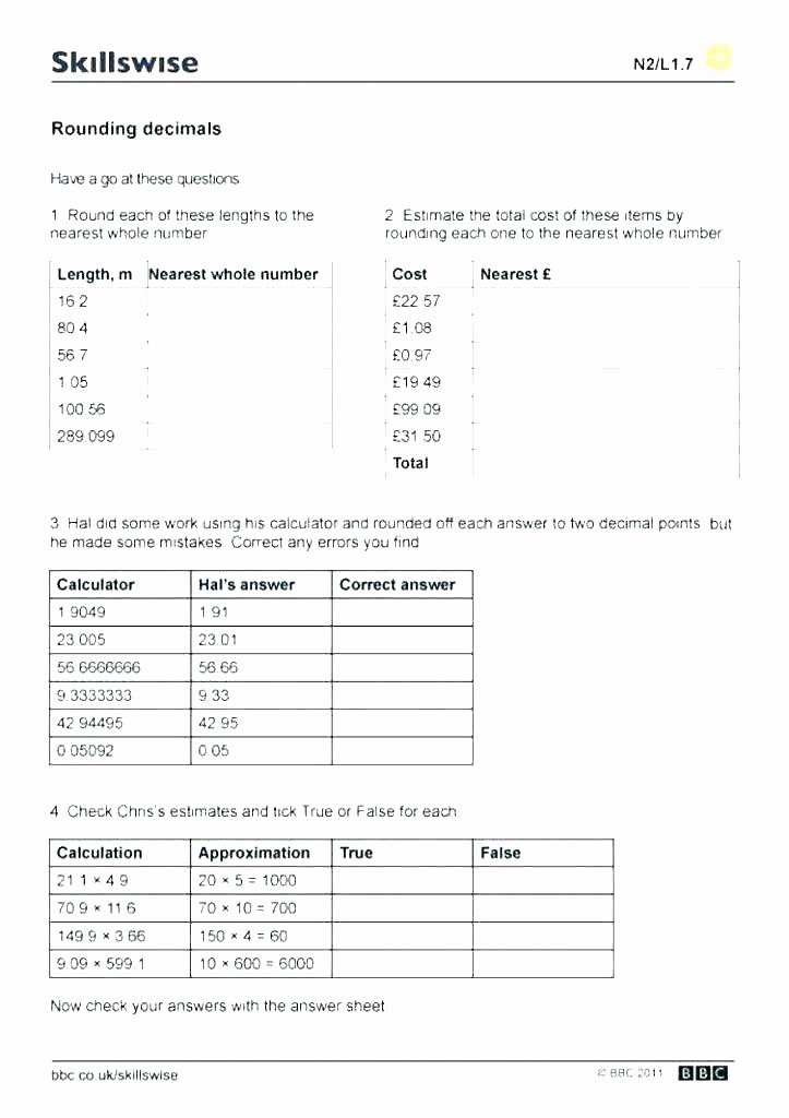Rounding Numbers Worksheets Pdf Grade Math Rounding Games to the Nearest Ten Worksheets