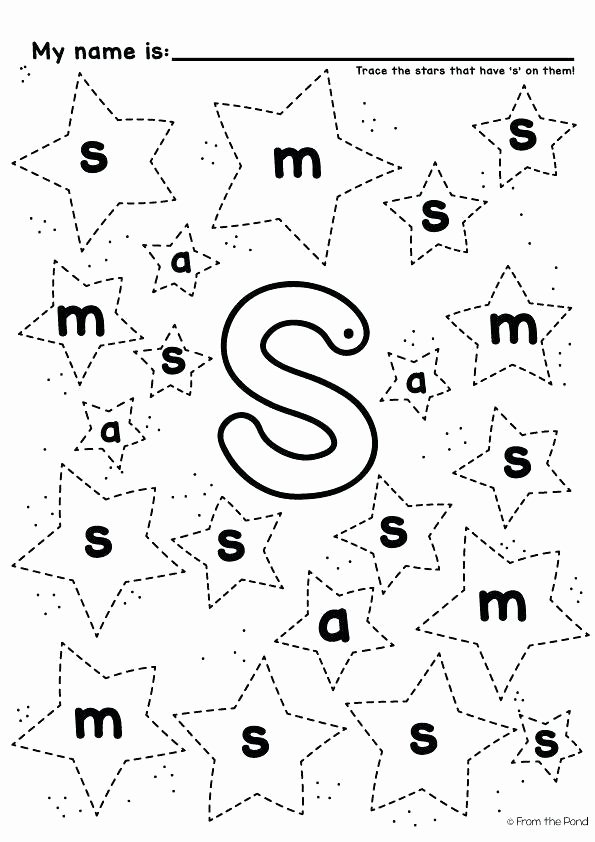 S sound Worksheet Elegant Recognize the sound Letter A Learning Alphabet sounds