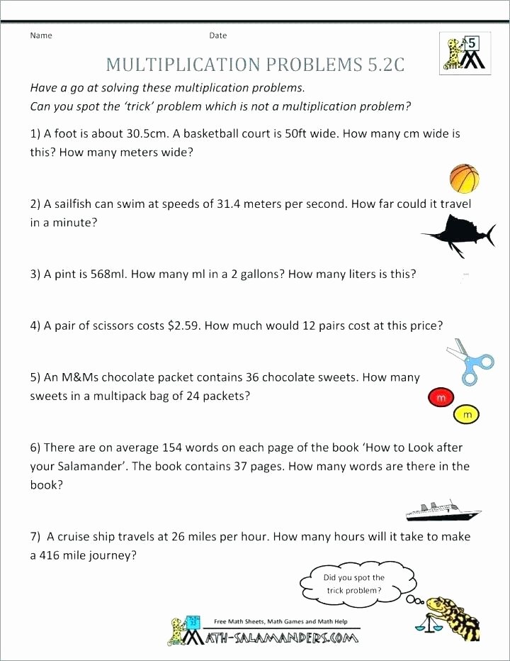 Salamander Math Worksheet Kindergarten Grade Mon Core Math Worksheets B 5 7 5 7