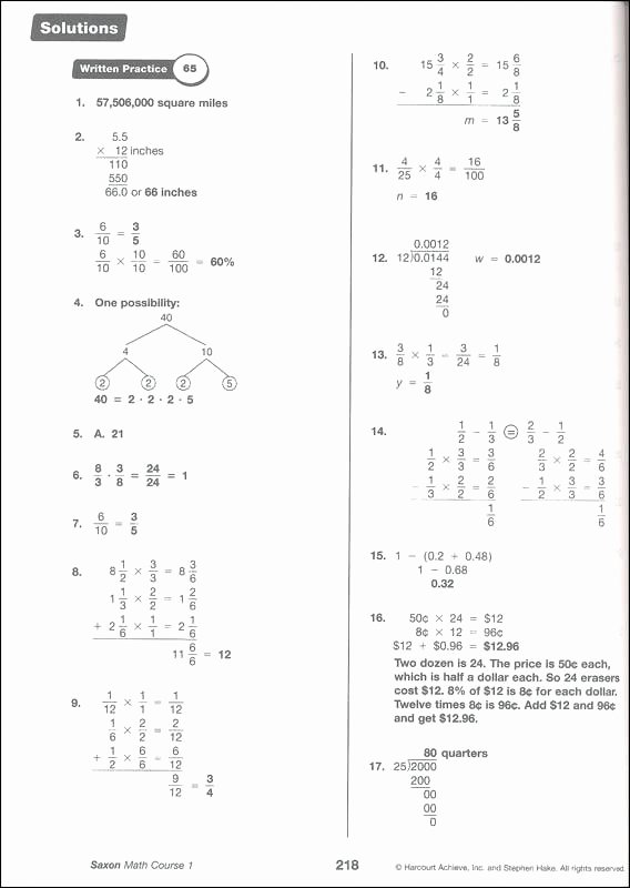 Saxon Math 6th Grade Worksheets Saxon Math Grade 1 Math Grade 1 Worksheets Math 8 7 Tests