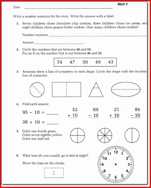Saxon Math 6th Grade Worksheets Saxon Math Worksheets Grade 5th