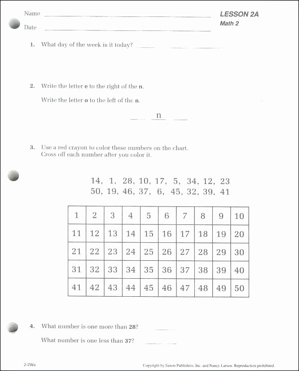 Saxon Math First Grade Worksheets Math Worksheets Math Worksheets Grade Saxon Math 3