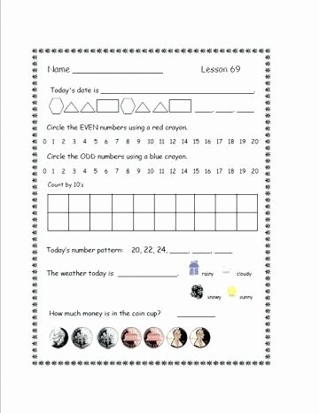 Saxon Math Kindergarten Worksheets Saxon Math Worksheets 1st Grade – Odmartlifestyle