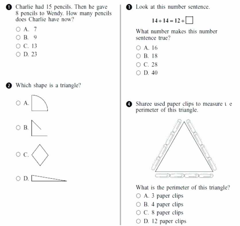 Saxon Math Second Grade Worksheets 2nd Grade Math Worksheets – Free Preschool Kindergarten