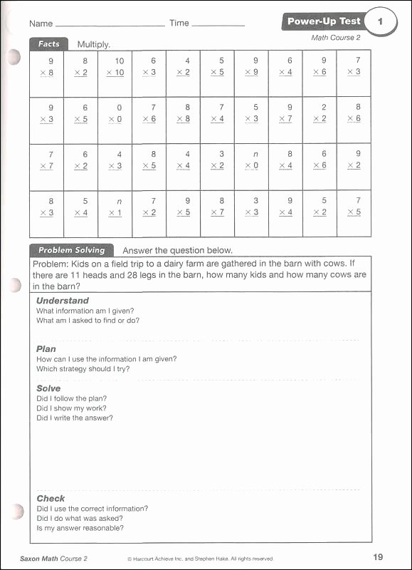 Saxon Math Second Grade Worksheets Math Second Grade Worksheets Saxon 2 Pdf Course