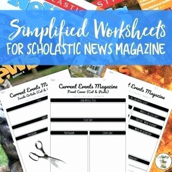 Scholastic Science World Magazine Scholastic Worksheets Summer Math Printable for Grades 4 8