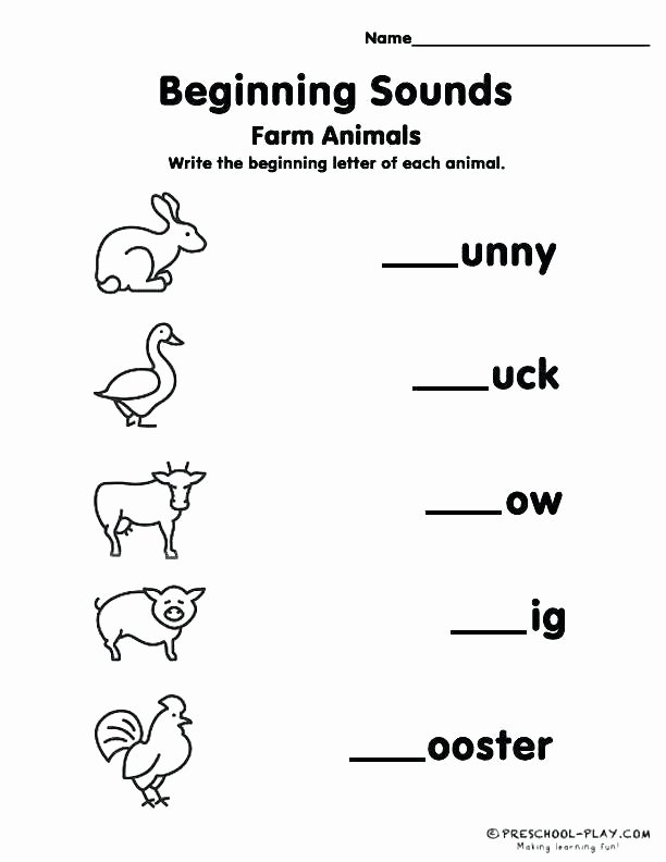 Science sound Worksheets Recognize the sound Letter R Learning Letters sounds
