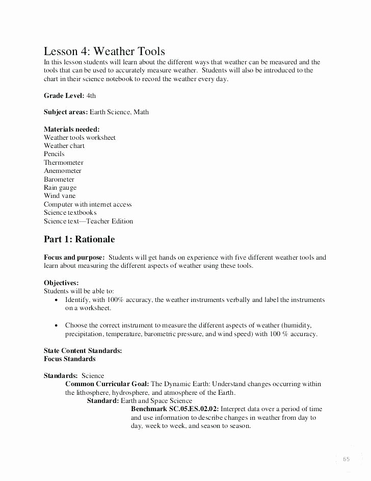 Science Weather Worksheets 4th Grade Science Printable Worksheets