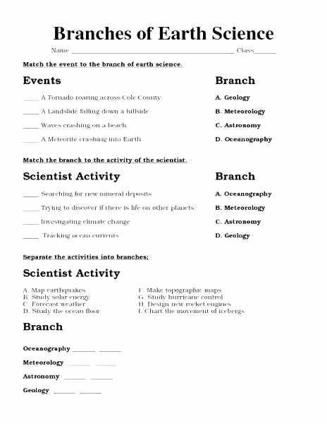 Science Weather Worksheets Geology Worksheets – Primalvape