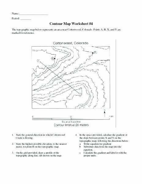 Science Weather Worksheets topographic Map Worksheet Luxury Map Worksheets