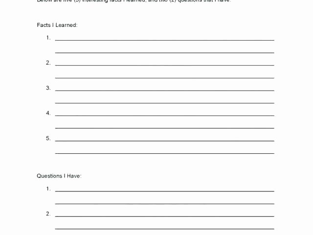 Science Worksheet 1st Grade Fifth Grade Science Worksheets